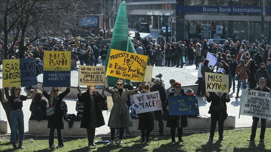 Danas protest u Sarajevu: Građani ponovo žele izraziti podršku narodu Ukrajine