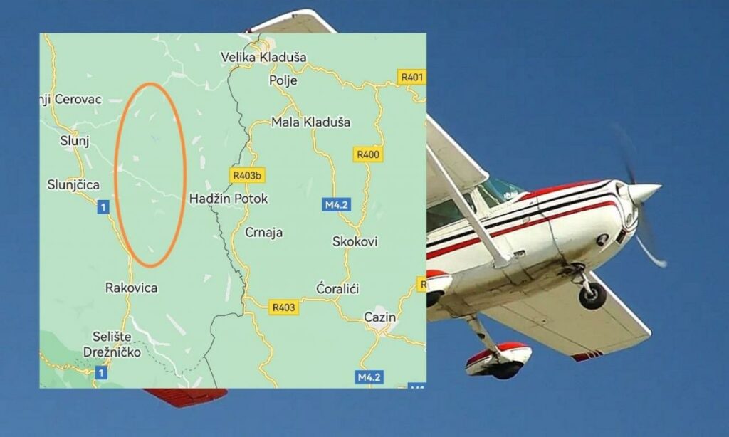 Potraga za avionom i dalje traje, na terenu preko stotinu ljudi: Pilot kontroli leta poslao poziv upomoć!