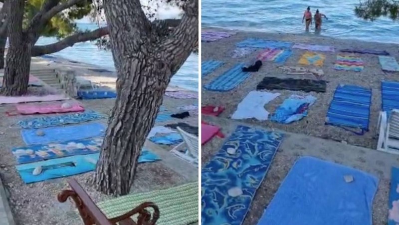 U nekim gradovima Hrvatske se uvode kazne za rezervisanje mjesta na plaži peškirima