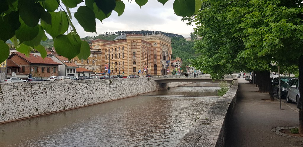 Neko u Miljacku ispustio veliku količinu krvi od kurbana