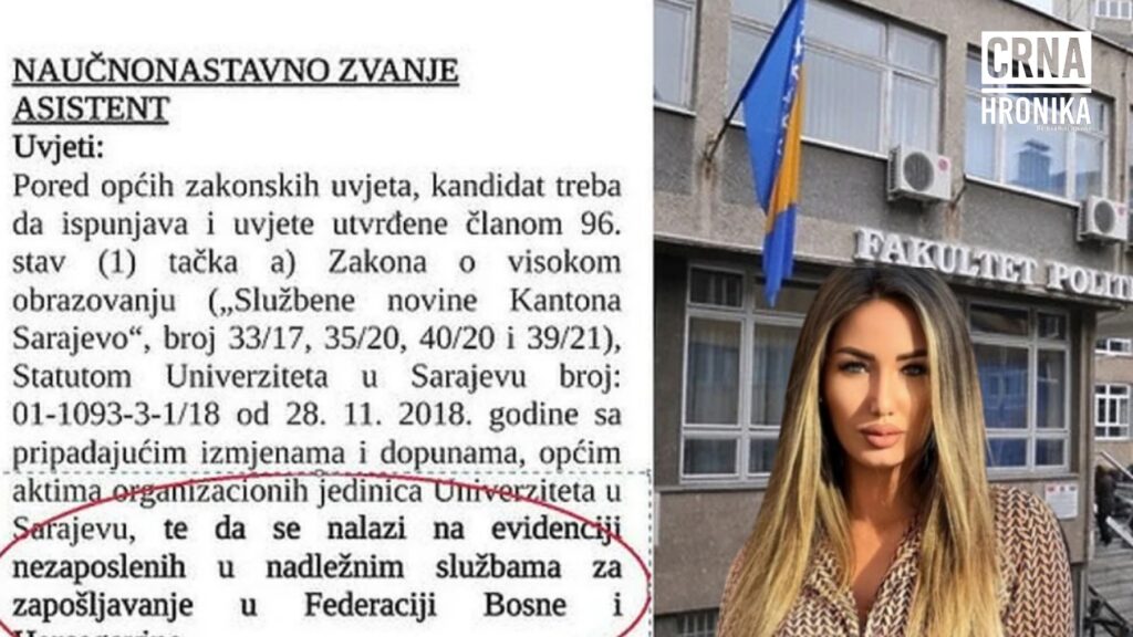 Kako je bivšoj sarajevskoj studentici iz RS-a za sve kriva BiH, a samo nije dobro pročitala konkurs