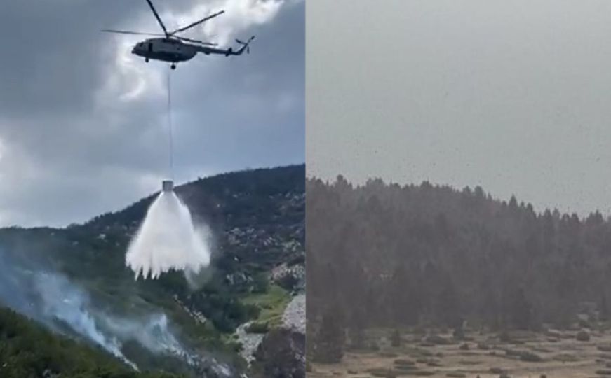 Na Blidinju konačno počela padati kiša