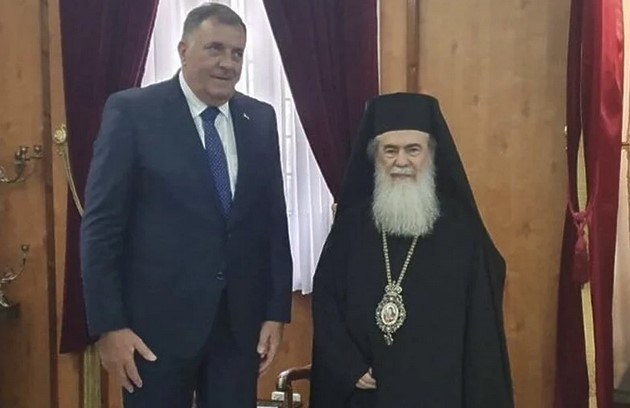 Milorad Dodik je upravo dao 100.000 eura vaših para Jerusalemskoj patrijaršiji