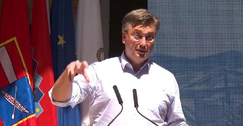 Plenković: Događaji u Sarajevu su grozni i neprihvatljivi, prijete, vidite da nam je Pelješki most nužnost