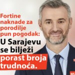 Forto tvrdi da se zbog porodiljske naknade od 1.000 KM povećao broj trudnoća u Sarajevu