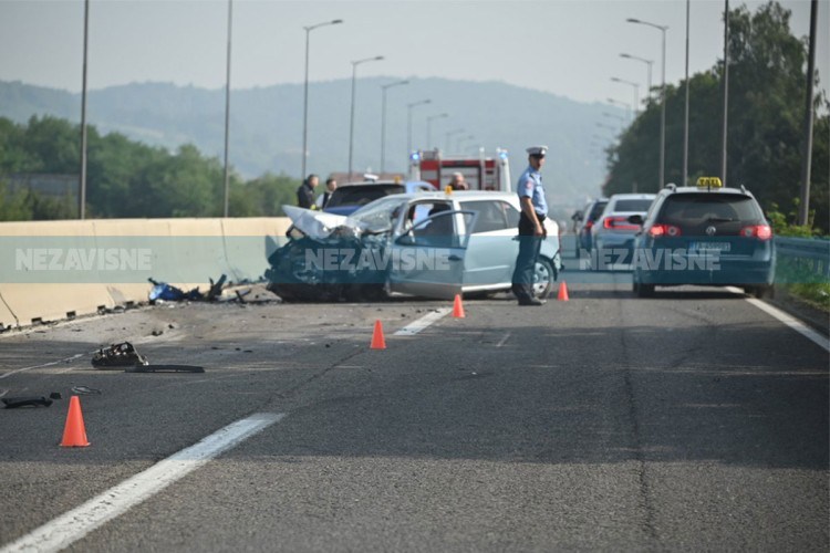 Stravična nesreća kod Laktaša: Žena vozila suprotnim smjerom na magistralnom putu pa poginula!?