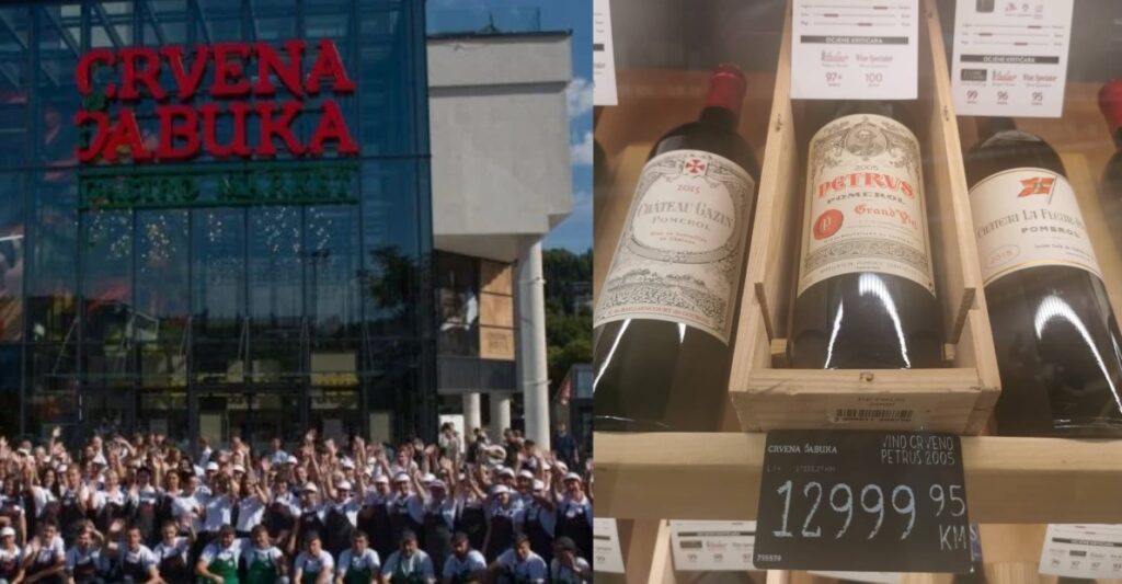 U sarajevskoj “Crvenoj jabuci” se prodaje vino za 13.000 KM