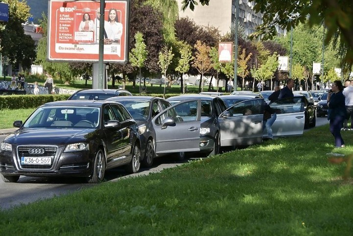 Lančani sudar u Sarajevu, učestvovalo pet vozila