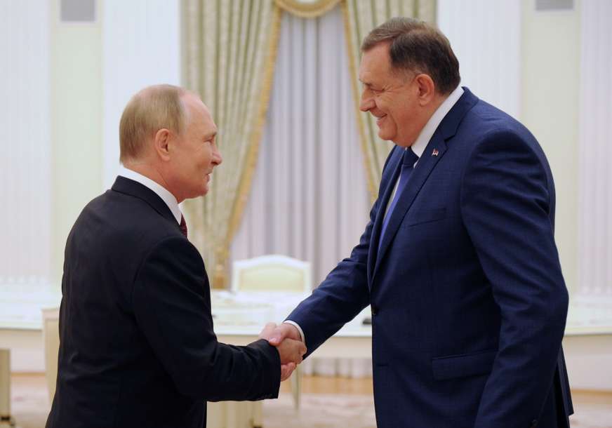 Dodik se danas sastaje sa Putinom