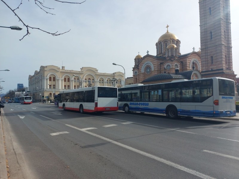 Pojedinačna karta u Banjaluci 2,30 KM, a u Zagrebu jedna marka