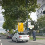 Nesreća u Sarajevu kod BMW centra Tomić, BMWom udario u drvo