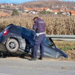 Muškarac sletio sa puta kada ga je ubola osa tokom vožnje