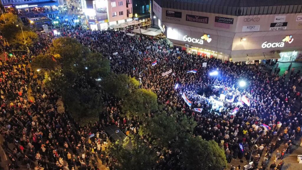 Pogledajte video iz zraka koji je tražila Gorica Dodik. Evo koliko ljudi je bilo na protestima