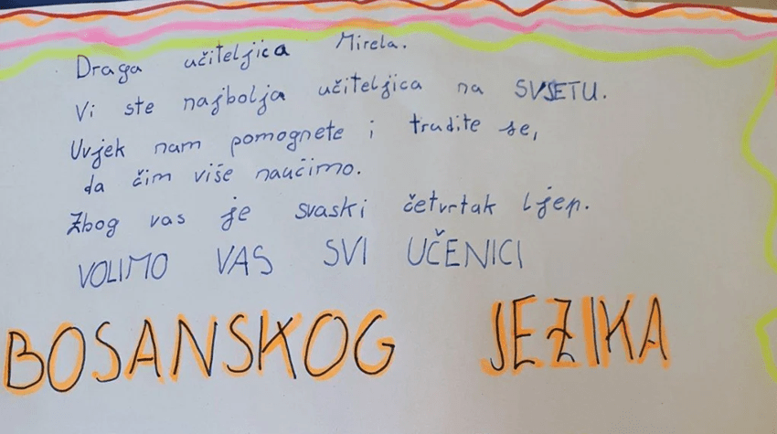 Djeca porijeklom iz BiH u Sloveniji uče bosanski jezik