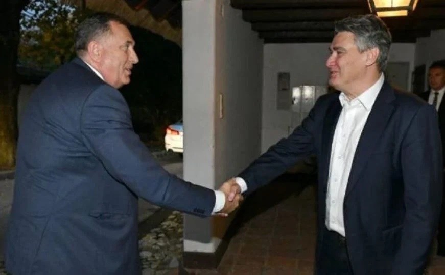 Milanović: Dodik je pravi srpski patriota i Srbin kakvog želim, Džaferović mudžahedinska hostesa