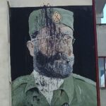 Išaran mural Draže Mihailovića u Foči