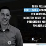 Samo u BiH: Bukejlović u isto vrijeme vijećnik, član dva nadzorna odbora, direktor, sekretar stranke i predsjednik kluba koji se finansira iz budžeta