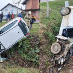 Vozačica (22) povrijeđena nakon teške saobraćajne nesreće