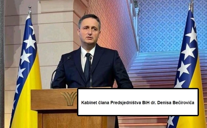 Na zvaničnoj web stranici Predsjedništva BiH uklonjeno da je Bećirović Bošnjak