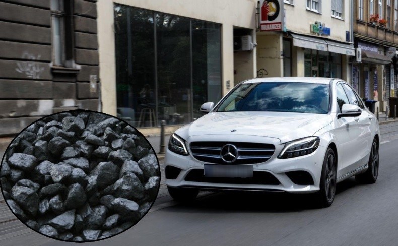 Muškarac u Mercedesu prevozio 900 kilograma uglja