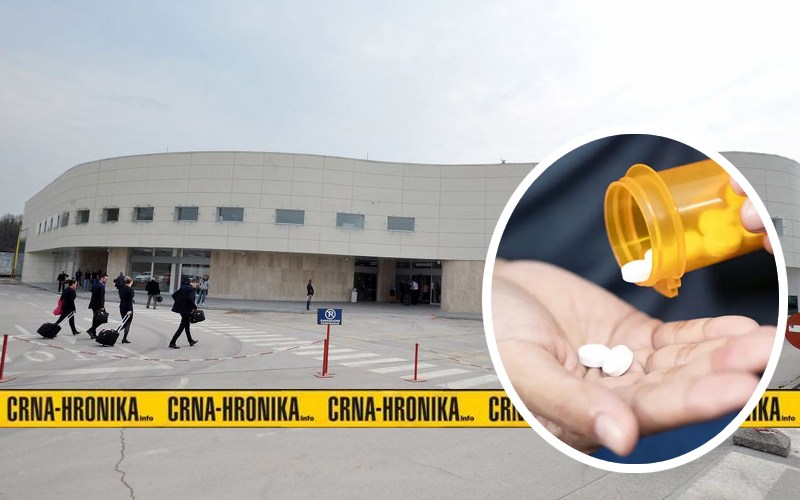 Na Aerodromu Tuzla starica (75) pokušala prenijeti 420 tableta Xanax. Lišena je slobode