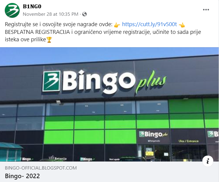 Još jedna lažna Bingo nagradna igra: Ovdje se kriju finansijske prevare