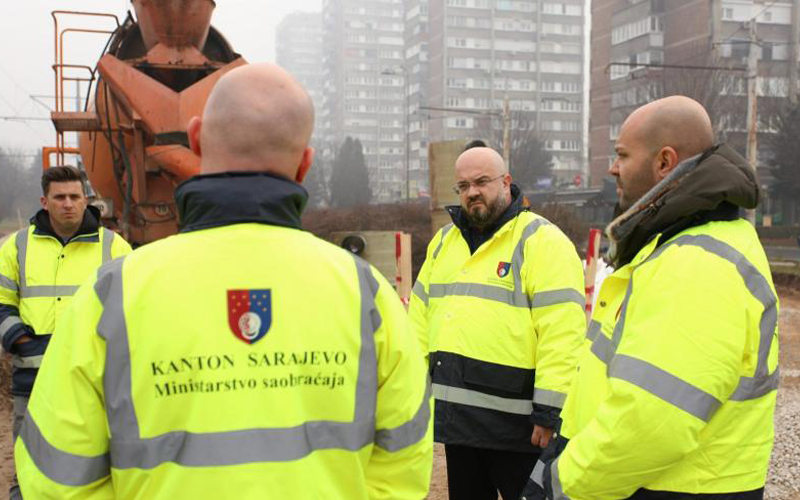 Adnan Šteta: Nastavljamo graditi tramvajske pruge kako bismo imali javni prevoz kakav zaslužujemo