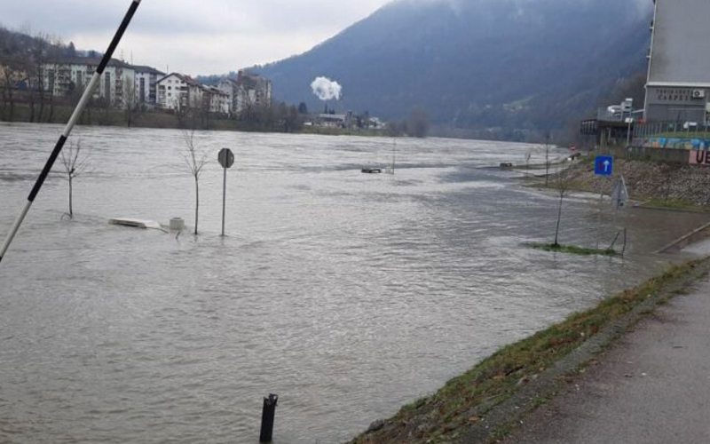 Očekuje se postepeni pad vodostaja Drine