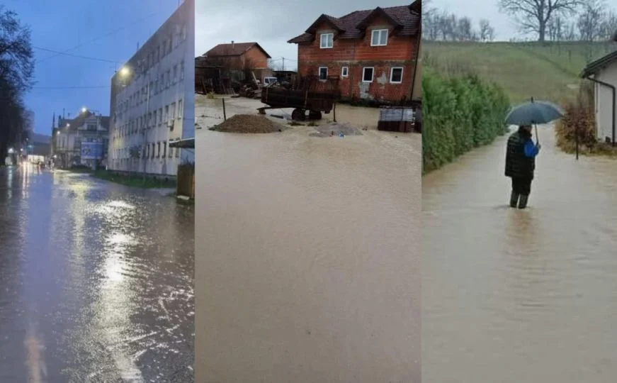 (VIDEO) Poplave u Krajini: U Sanskom mostu sinoć se oglasile sirene