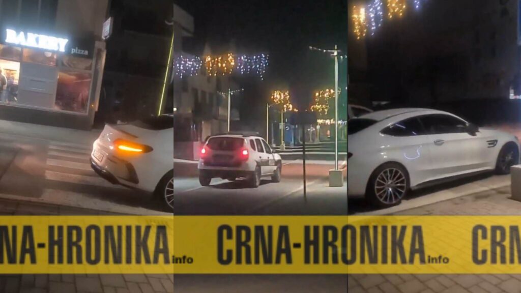 (VIDEO) Zašto policija nije sankcionisala vozača skupocjenog Mercedesa koji je blokirao saobraćaj zbog bureka?