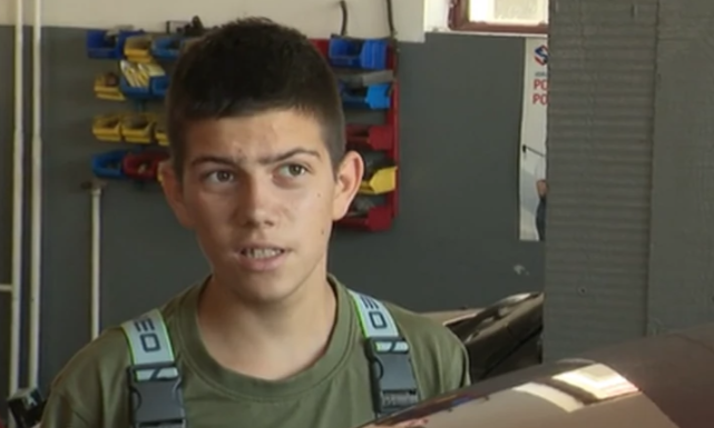 Nikola (14) je najmlađi automehaničar u Evropi