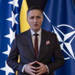 Denis Bećirović danas u sjedištu NATO-a