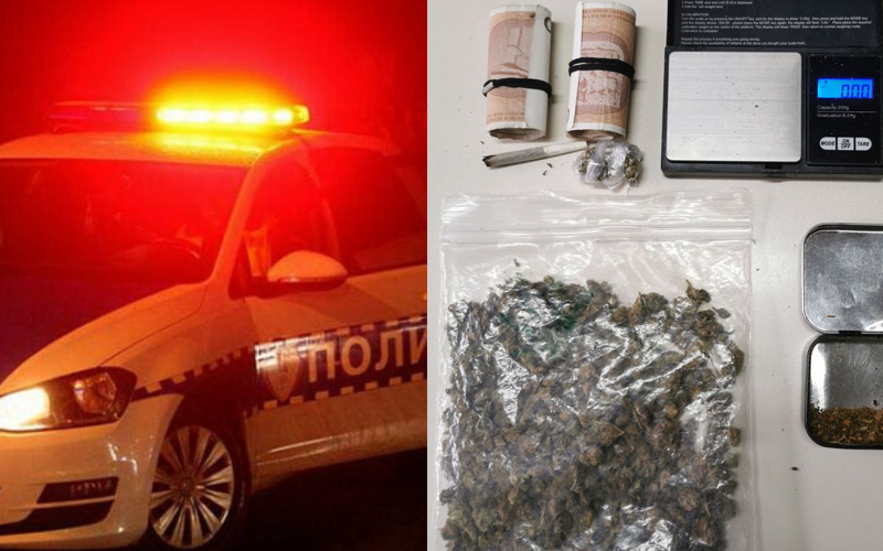 Kod dilera pronađena marihuana i 1.170 KM