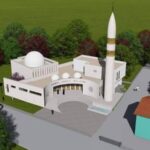 Polaganje temeljca za islamski centar u Maljevcu u Hrvatskoj 1. maja