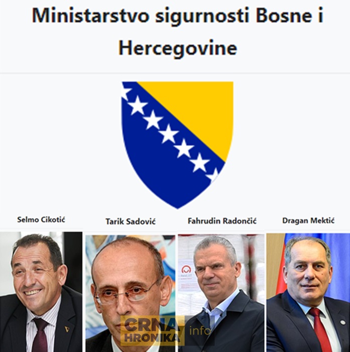 U čijim rukama je ranije bilo Ministarstvo Sigurnosti BiH: Tri bivša ministra iz SDA sa optužnicama, jedan podržao saradanju sa zabranjenim organizacijama,..