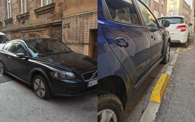 Bušio gume na automobilima u Sarajevu; uhapšen vandal !