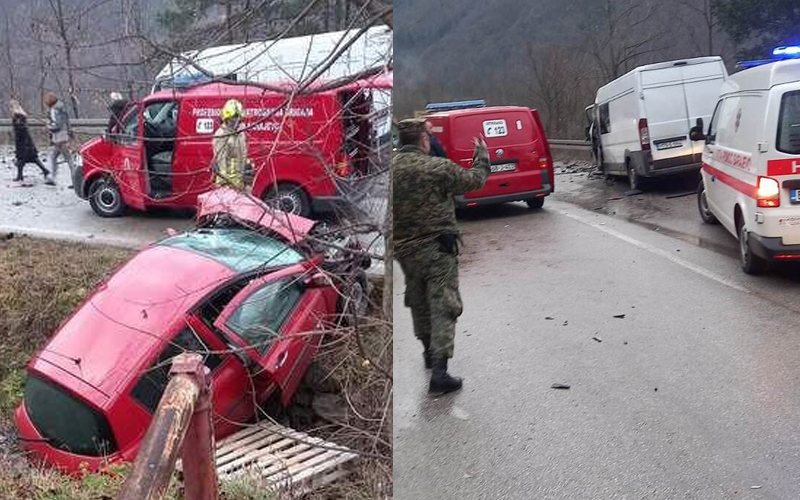 Teška nesreća na putu Sarajevo-Pale, više povrijeđenih