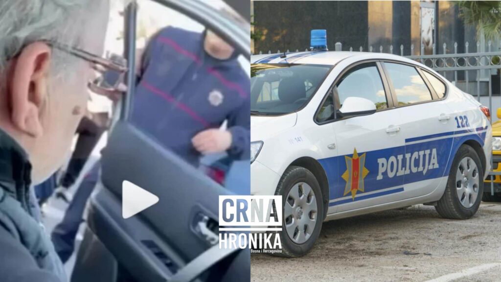 (VIDEO) Oglasili se iz policije nakon sramotnog snimka: “Evo zašto je policajac udarao stranca”