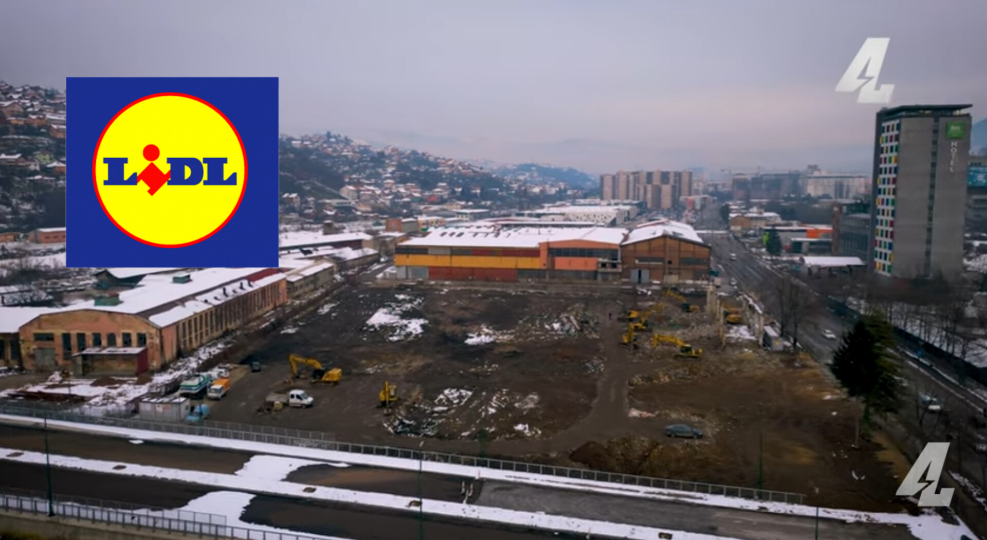 (VIDEO) Užurbano se gradi prvi LIDL u Sarajevu: Evo gdje će biti! Pored Binga!