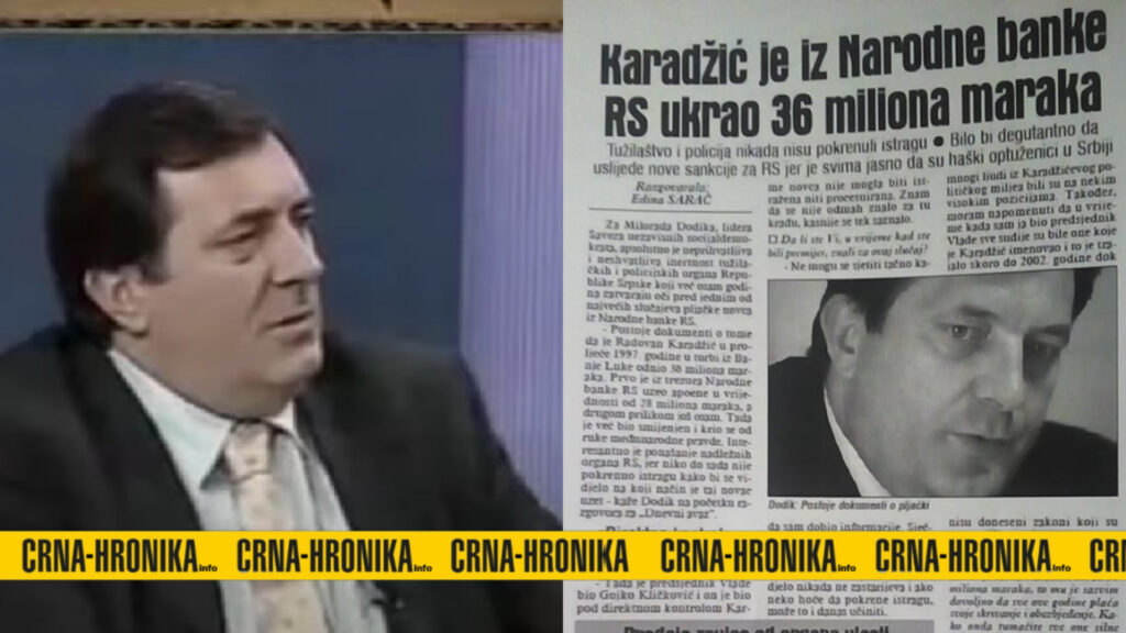 Kako je govorio Dodik: Karadžić je ukrao 36 miliona maraka. U Srebrenici je bio genocid