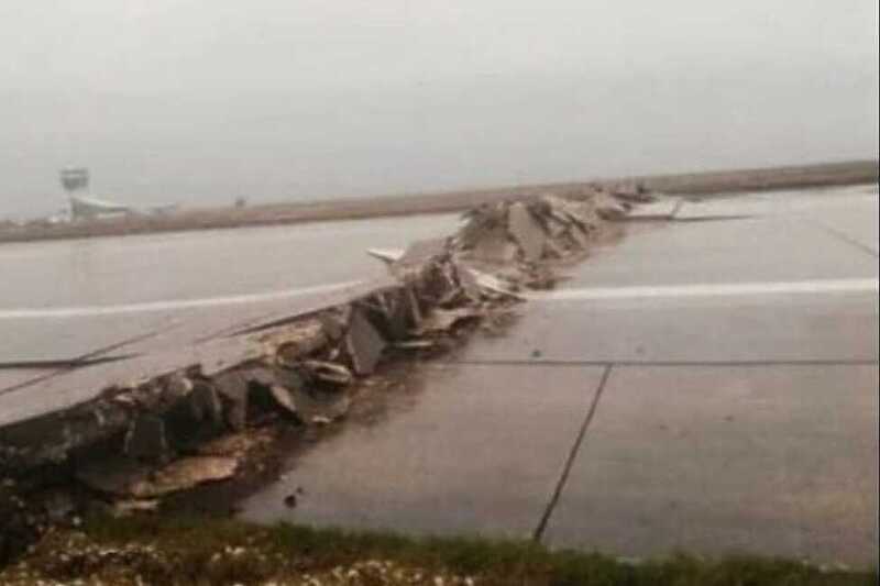 Uništena pista aerodroma u turskom Hatayu nakon zemljotresa