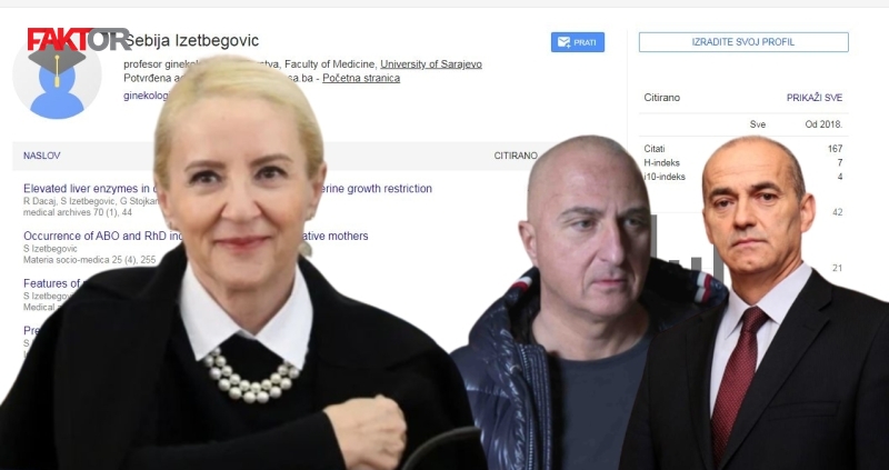 Šta kaže Google o Sebiji Izetbegović: “Po naučnim radovima kotira bolje od većine u Senatu”