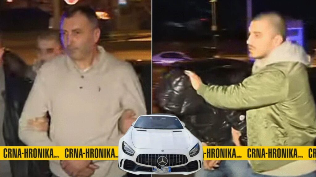 (VIDEO) Pogledajte video privođenja Milana i Aleksandra kod kojih je pronađen ukradeni Mercedes od 200.000 eura