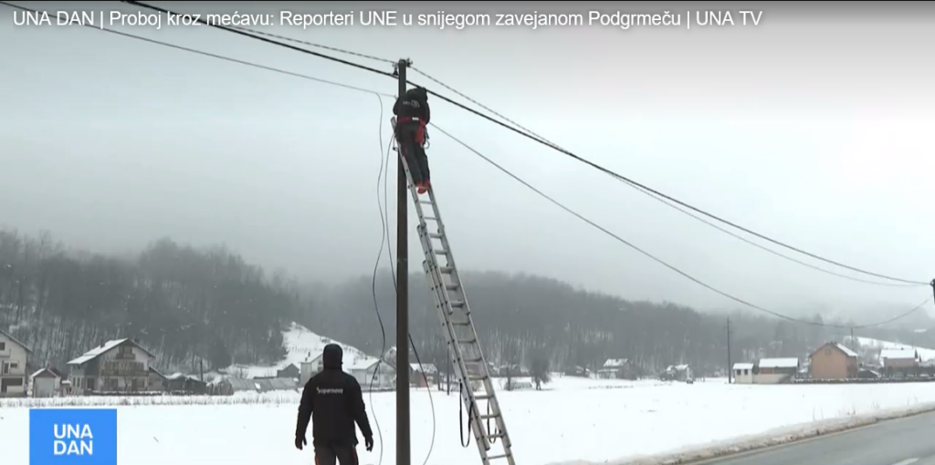 (VIDEO) U Krupi na Uni već peti dan nema struje. Stanje je otežavajuće, padavine