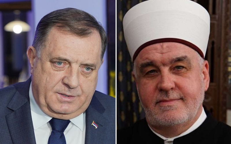 Dodik udario po Kavazoviću: Registruj Islamsku zajednicu kao političku partiju