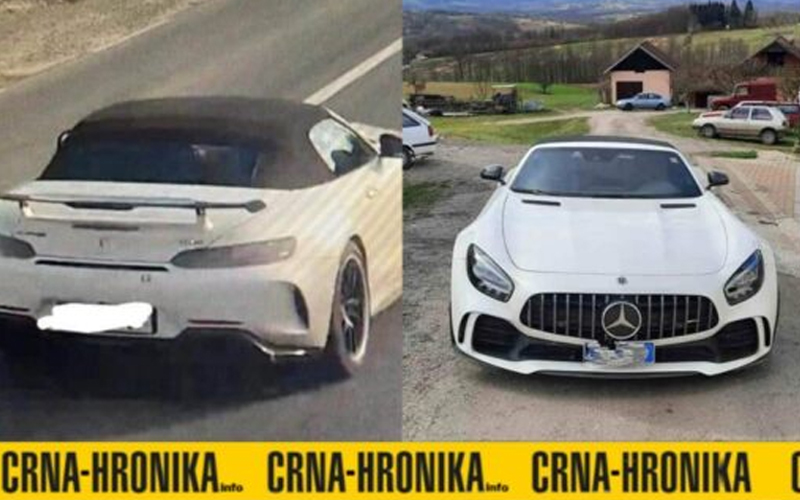 Traži se pritvaranje osumnjičenih za krađu Mercedesa od 200.000 eura