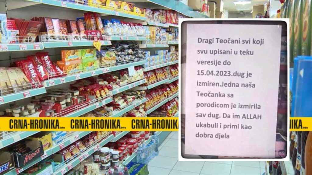 Anonimna komšinica izmirila im dugove u lokalnoj trgovini