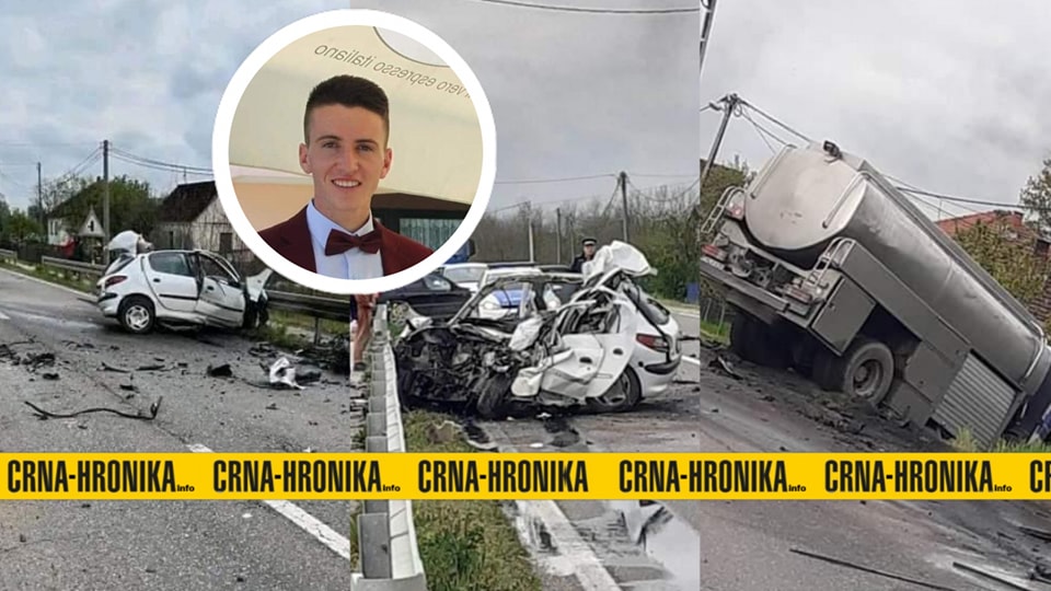 Goran (23) u “Peugeotu” podletio pod komšijin kamion. Poginuo u blizini kuće