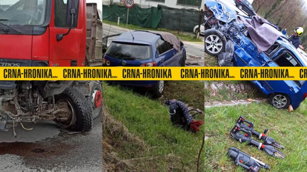 Potresne fotografije sa mjesta nesreće u kojoj je poginula djevojka: “Vatrogasci rezali automobil, sjedalica ostala pored auta”