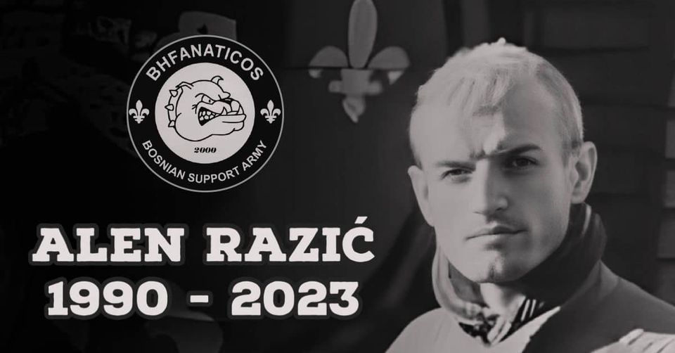 Preminuo Alen Razić član Bhfanaticosa